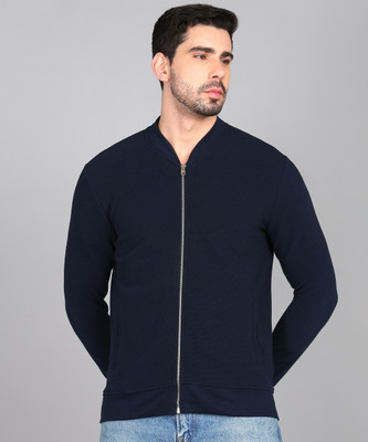 Alan Jones Full Sleeve Solid Men Jacket