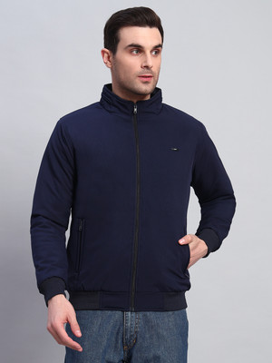 AR FIT Full Sleeve Self Design Men Jacket