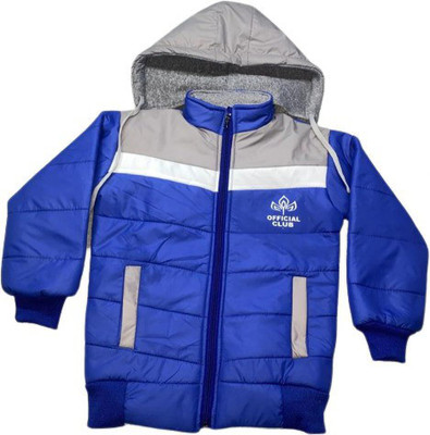 official club Full Sleeve Colorblock Boys Jacket