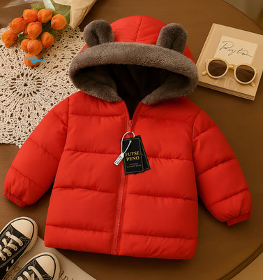 FUTSE PENO Full Sleeve Solid Boys & Girls Jacket