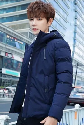 Henry Club Full Sleeve Solid Men Jacket