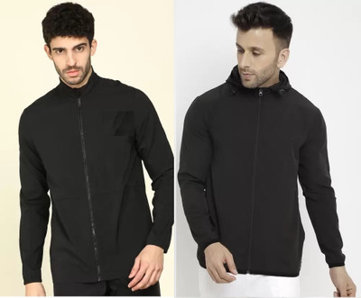 JVBRANGI Full Sleeve Solid Men Jacket