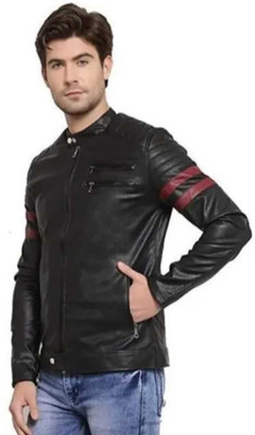 Rozebee Full Sleeve Solid, Striped Men Jacket