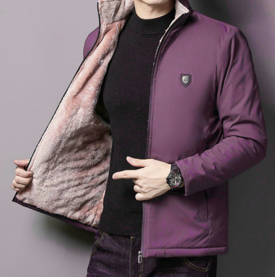 Azmani Full Sleeve Solid Men Jacket