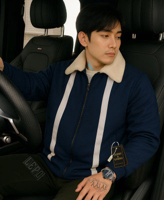 Jammy & Kammo Full Sleeve Solid Men Jacket