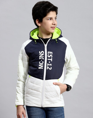 MONTE CARLO Full Sleeve Solid Boys Jacket