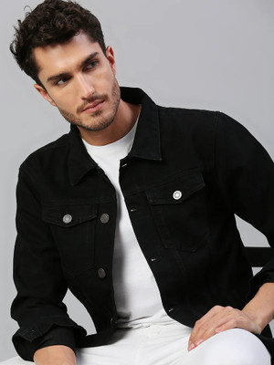 METRONAUT Full Sleeve Solid Men Denim Jacket