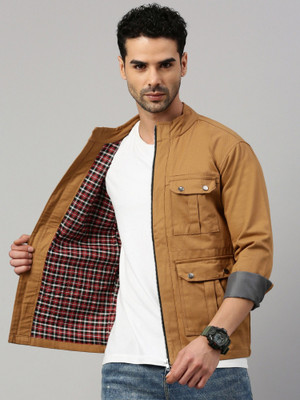 ANISHANFASHIONS Full Sleeve Solid Men Denim Jacket