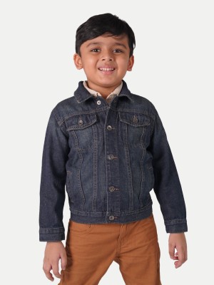 Rad prix Full Sleeve Solid Boys Denim Jacket