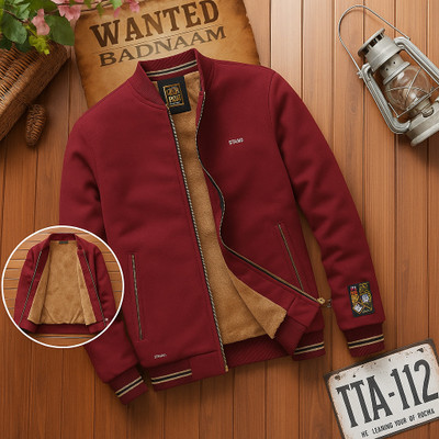 Tockcart traders Full Sleeve Solid Men Jacket