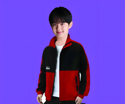 NYSION Full Sleeve Colorblock Boys Jacket