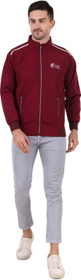 CLOUD LOOK Full Sleeve Solid Men Jacket