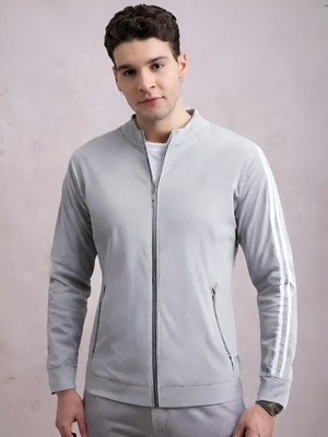 CADMON Full Sleeve Striped Men Jacket