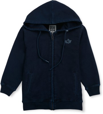 GINI & JONY Full Sleeve Self Design Boys Jacket