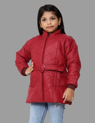 official club Full Sleeve Solid Girls Jacket
