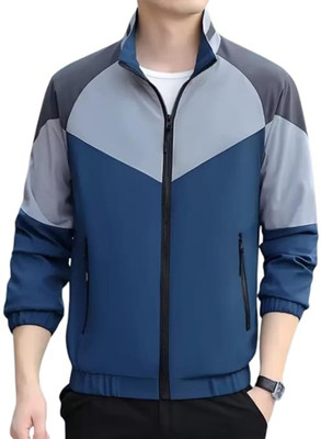 Mia Fashion Full Sleeve Colorblock Men Jacket