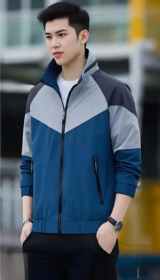 Mia Fashion Full Sleeve Colorblock Men Jacket