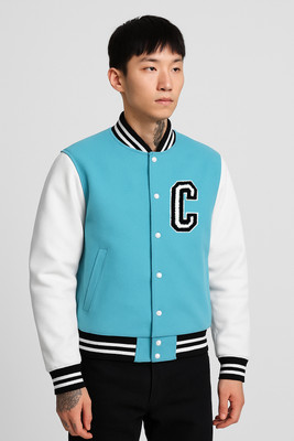 Damler Trennding Full Sleeve Colorblock Men Jacket