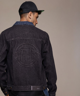 Roadster Full Sleeve Self Design Men Jacket