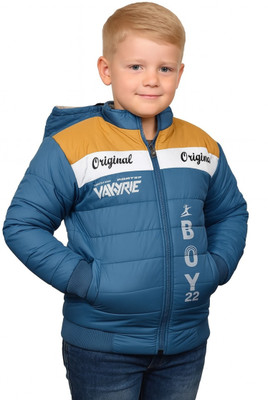 IAC Full Sleeve Printed, Colorblock Boys Jacket