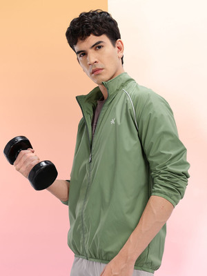 HRX by Hrithik Roshan Full Sleeve Solid Men Jacket