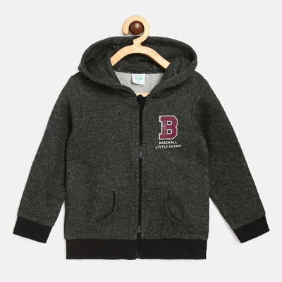 MINI KLUB Full Sleeve Self Design Baby Boys Jacket
