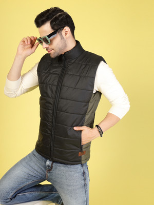 RIGO Sleeveless Colorblock Men Jacket