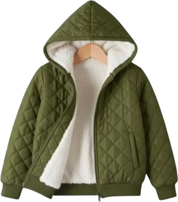 KIDSfabriction Full Sleeve Solid Girls Jacket