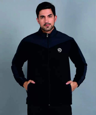 gentalline Full Sleeve Colorblock Men Jacket