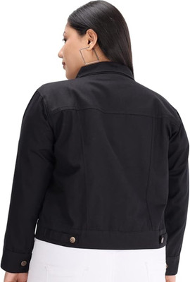 Tripursundari Fashion Full Sleeve Solid Women Denim Jacket