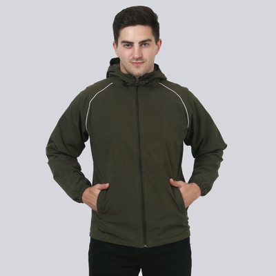 The Orange Goat Full Sleeve Solid Men Jacket
