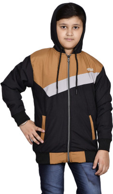 Blushh Collection Full Sleeve Colorblock Boys Jacket