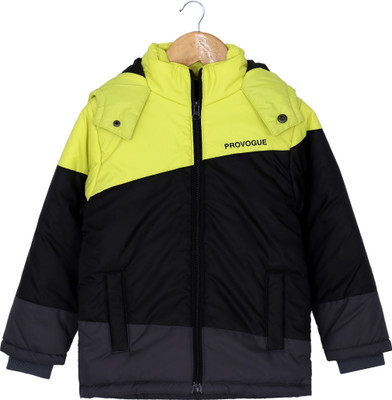 PROVOGUE Full Sleeve Colorblock Boys Jacket