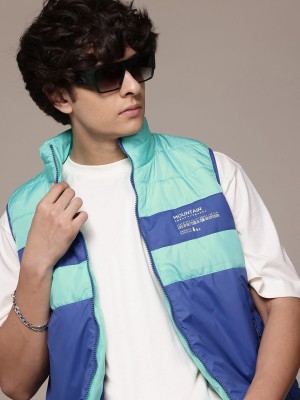 Roadster Sleeveless Colorblock Men Jacket