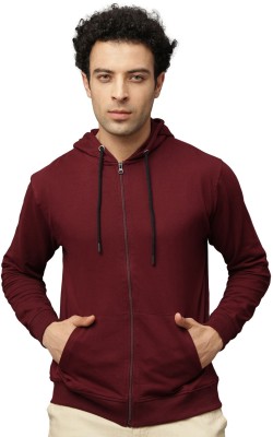 the holistik Full Sleeve Solid Men Jacket