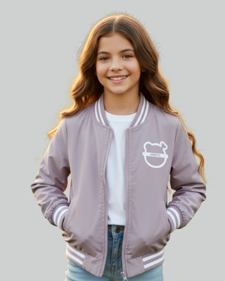 CHISHTIYA Full Sleeve Striped Girls Jacket
