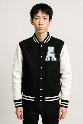 Damler Trendz Full Sleeve Striped, Applique Men Jacket