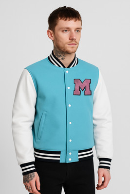 Damler Trennding Full Sleeve Colorblock Men Jacket