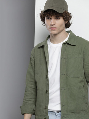 The Indian Garage Co. Full Sleeve Solid Men Jacket