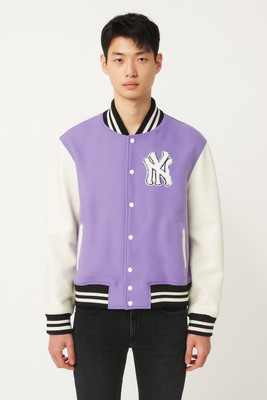 Damler Trennding Full Sleeve Colorblock Men Jacket