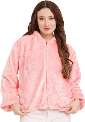 ROZEN COLLECTION Full Sleeve Solid Women Jacket