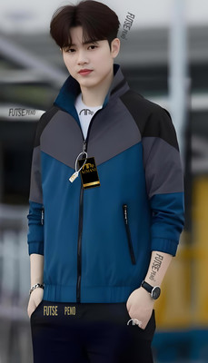 Azmani Full Sleeve Colorblock Men Jacket