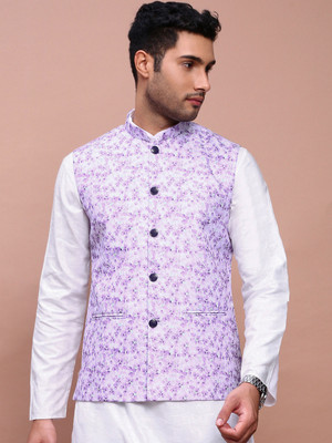 SHOWOFFFF Sleeveless Printed Men Jacket