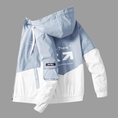 PESCHET Full Sleeve Printed, Colorblock Men Jacket