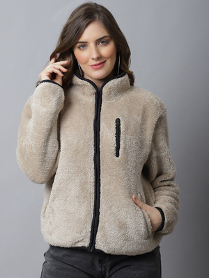 Jakanary Full Sleeve Self Design Women Jacket
