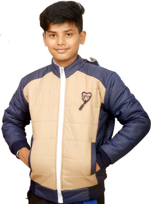 BUGRASI TRADERS Full Sleeve Solid Boys Jacket