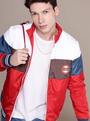 WROGN Full Sleeve Colorblock Men Jacket
