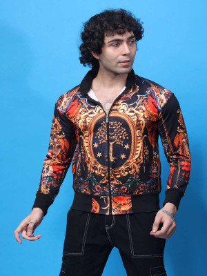 Yellow Tree Full Sleeve Printed Men Jacket