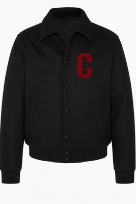 Oiin Full Sleeve Solid, Applique Men Jacket