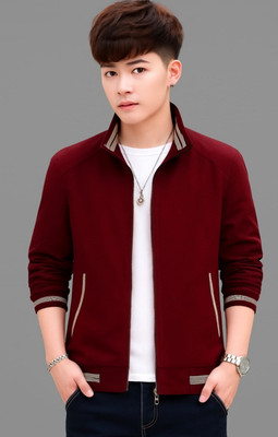 BUGRASI TRADERS Full Sleeve Solid Men Jacket